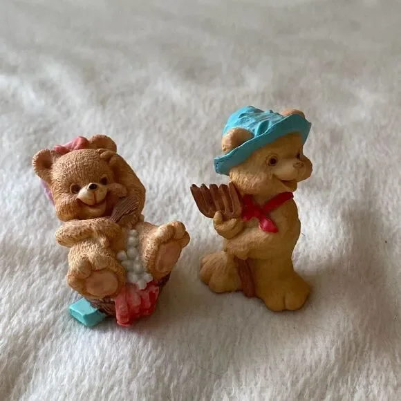 Vintage J.C. Teddy Bear Figurines - Picture 11 of 13